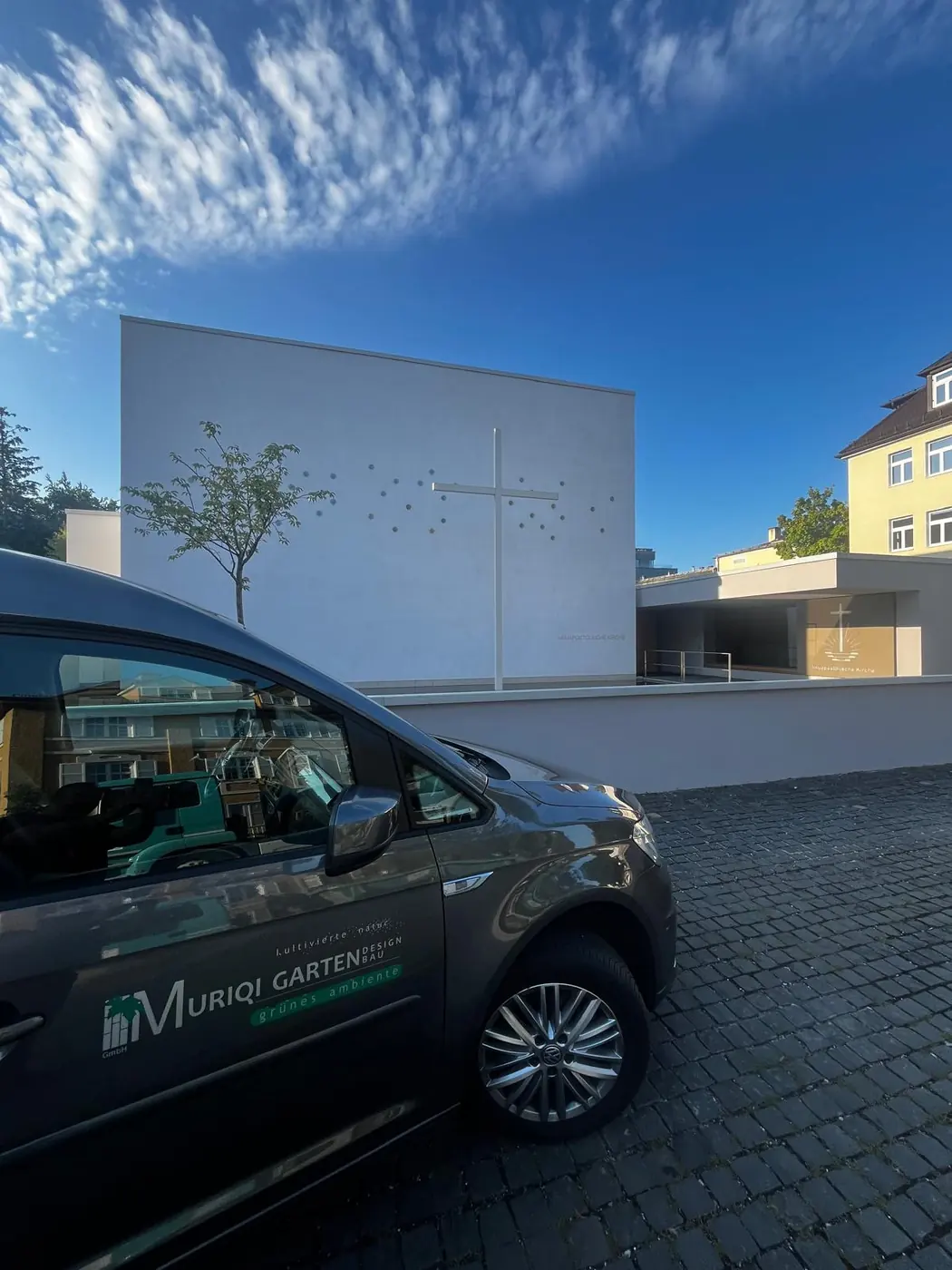 Außenanlage eines Gebetshauses – Ansicht 7